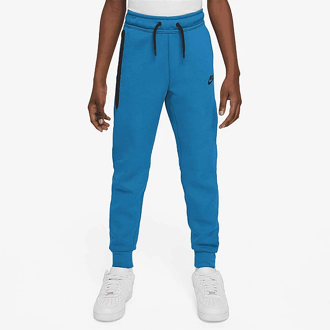 ДЕТСКО ДОЛНИЩЕ ЗА МОМЧЕ NIKE NSW TECH FLC PANT СВЕТЛОСИНЬО