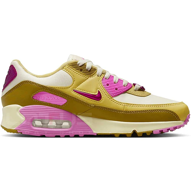 ДАМСКИ МАРАТОНКИ NIKE AIR MAX 90 SE БЕЖОВИ/ЗЛАТИСТИ