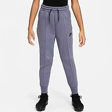 ДЕТСКО ДОЛНИЩЕ ЗА МОМИЧЕ NIKE NSW TCH FLC JGGR СИВО-СИНЬО