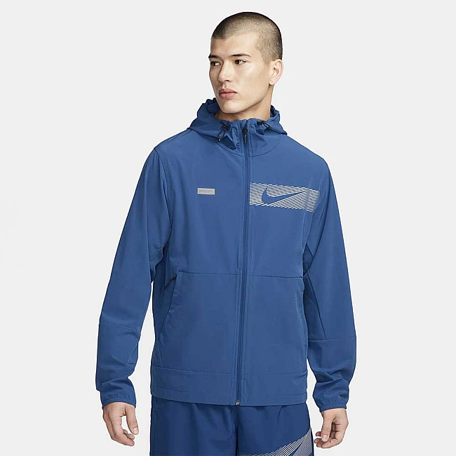 МЪЖКО ГОРНИЩЕ NIKE RPL FLSH UNLIMITED HD JKT СИНЬО