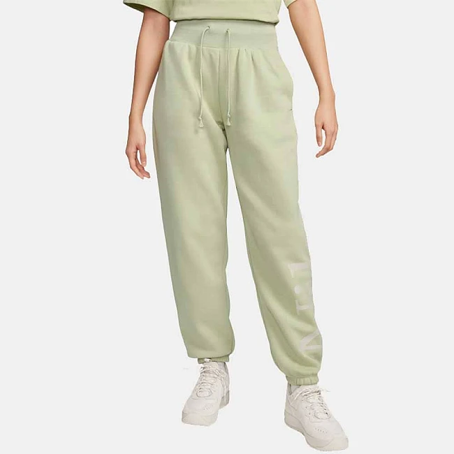 ДАМСКО ДОЛНИЩЕ NIKE NSW PHNX FLC OS LOGO SWTPNT БЛЕДОЗЕЛЕНО