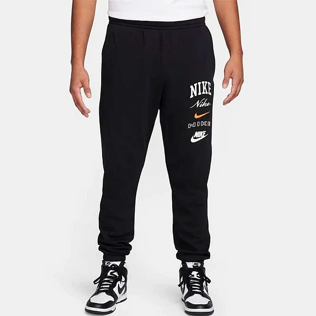 МЪЖКО ДОЛНИЩЕ NIKE CLUB BB CF PANT STACK GX ЧЕРНО