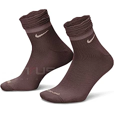 ДАМСКИ ЧОРАПИ NIKE EVERYDAY ANKLE 1PK - 144 КАФЯВИ