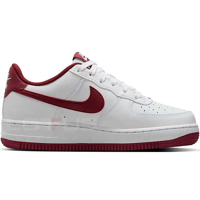 ДЕТСКИ ОБУВКИ NIKE AIR FORCE 1 GS БЕЛИ/ЧЕРВЕНИ