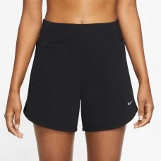 ДАМСКИ КЪСИ ПАНТАЛОНИ NIKE BLISS DF MR 5IN BR SHORT ЧЕРНИ