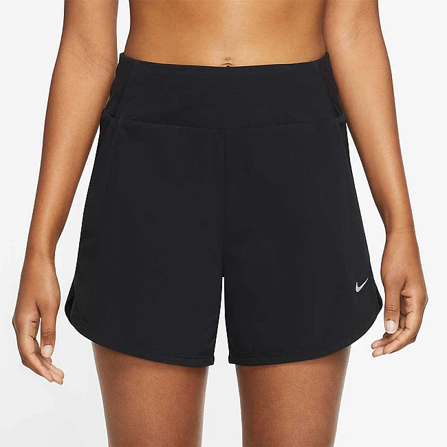 ДАМСКИ КЪСИ ПАНТАЛОНИ NIKE BLISS DF MR 5IN BR SHORT ЧЕРНИ