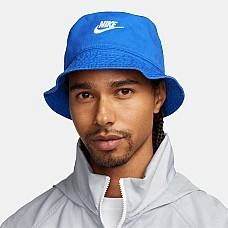 ШАПКА С ПЕРИФЕРИЯ NIKE APEX BUCKET SQ FUT WSH L СИНЯ
