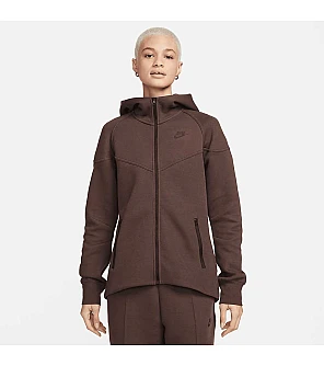 ДАМСКО ГОРНИЩЕ NIKE NSW TCH FLC WR FZ HDY КАФЯВО ДАМСКО ГОРНИЩЕ NIKE NSW TCH FLC WR FZ HDY КАФЯВО