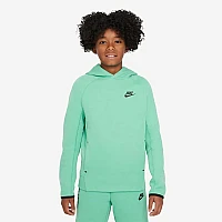 ДЕТСКИ СУИТШЪРТ ЗА МОМЧЕ NIKE NSW TECH FLC PO HOODIE СВЕТЛОЗЕЛЕН