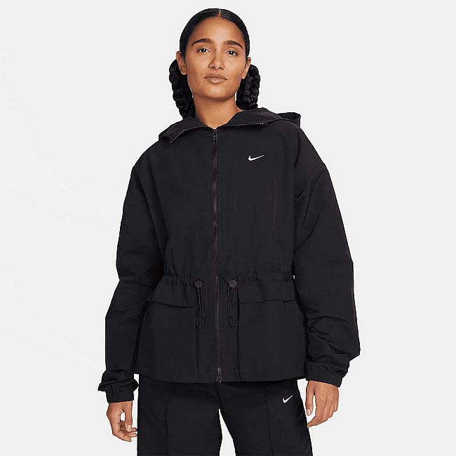 ДАМСКО ГОРНИЩЕ NIKE NSW TREND WVN JKT ЧЕРНО