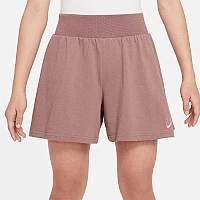 ДЕТСКИ КЪСИ ПАНТАЛОНИ ЗА МОМИЧЕ NIKE NSW SHORT JSY LBR БЛЕДОКАФЕВИ