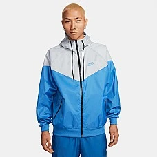МЪЖКО ЯКЕ NIKE WVN LND WR HD JKT СИНЬО