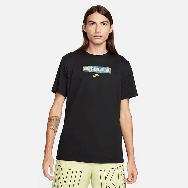МЪЖКА ТЕНИСКА NIKE NSW TEE SPRING BREAK JDI ЧЕРНА