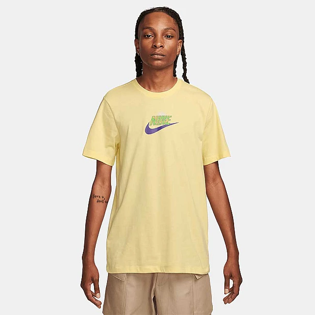 МЪЖКА ТЕНИСКА NIKE NSW TEE SPRING BREAK SUN ЖЪЛТА