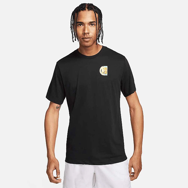 МЪЖКА ТЕНИСКА NIKE CT DF TEE OPEN SP24 ЧЕРНА