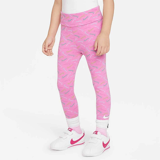 ДЕТСКИ КЛИН ЗА МОМИЧЕ NIKE G SWOOSH LOGO LEGGING РОЗОВ