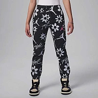 ДЕТСКО ДОЛНИЩЕ ЗА МОМИЧЕ NIKE JORDAN JDG FLORAL FLIGHT AOP JOGGER ЧЕРНО