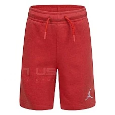 ДЕТСКИ КЪСИ ПАНТАЛОНИ ЗА МОМЧЕ NIKE M JORDAN ESSENTIALS FT SHORT ЧЕРВЕНИ
