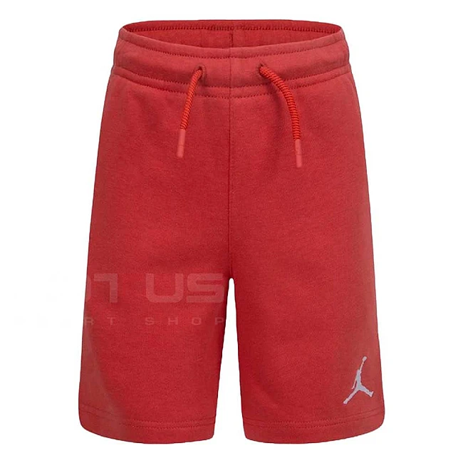 ДЕТСКИ КЪСИ ПАНТАЛОНИ ЗА МОМЧЕ NIKE M JORDAN ESSENTIALS FT SHORT ЧЕРВЕНИ