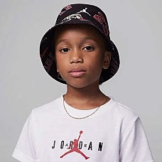 ДЕТСКА ШАПКА NIKE JORDAN ICONS BUCKET HAT ЧЕРНА