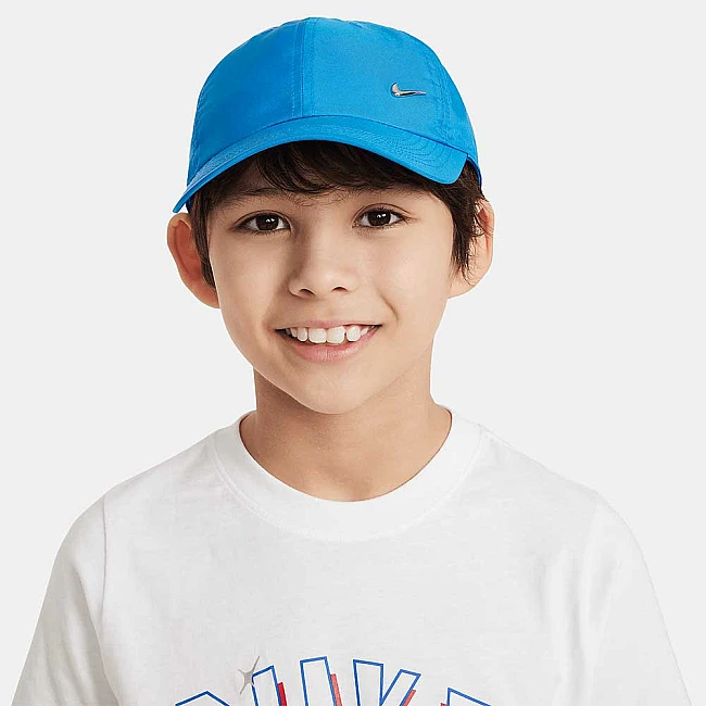 ДЕТСКА ШАПКА NIKE DF CLUB CAP US CB MTSWSH СИНЯ