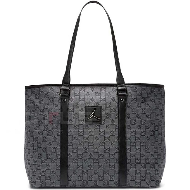 ДАМСКА ЧАНТА NIKE JORDAN MONOGRAM TOTE СИВА