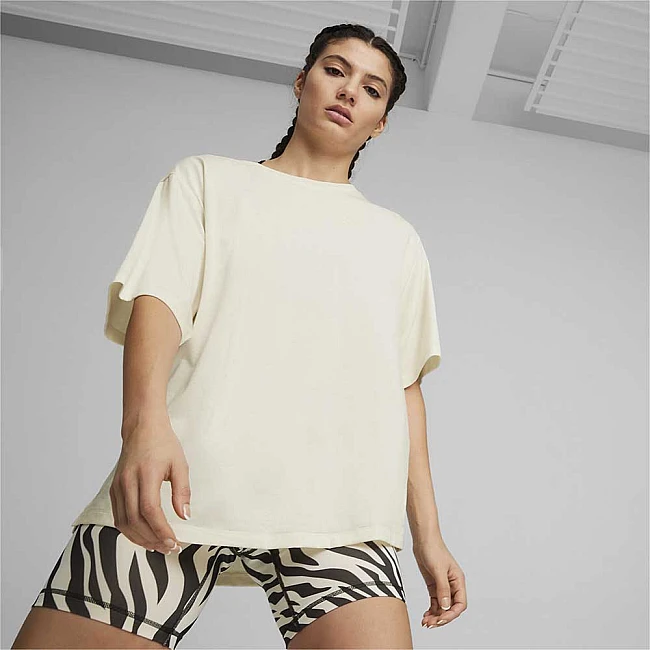 ДАМСКА ТЕНИСКА PUMA 52482187 ANIMAL REMIX BOYFRIEND TEE БЕЖОВА