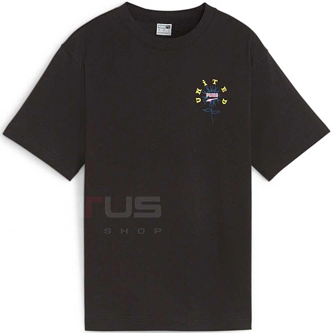 ДАМСКА ТЕНИСКА PUMA 62435901 DOWNTOWN RELAXED GRAPHIC TEE ЧЕРНА