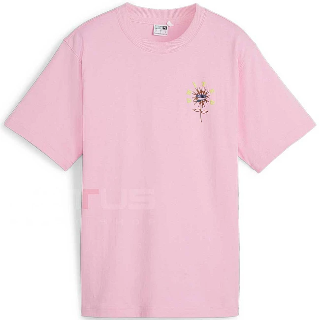 ДАМСКА ТЕНИСКА PUMA 62435930 DOWNTOWN RELAXED GRAPHIC TEE РОЗОВА