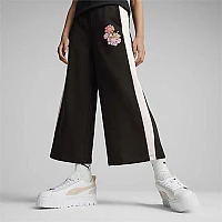 ДЕТСКО ДОЛНИЩЕ ЗА МОМИЧЕ PUMA 62444401 T7 SNFLR 7/8 SWEATPANTS TR G ЧЕРНО