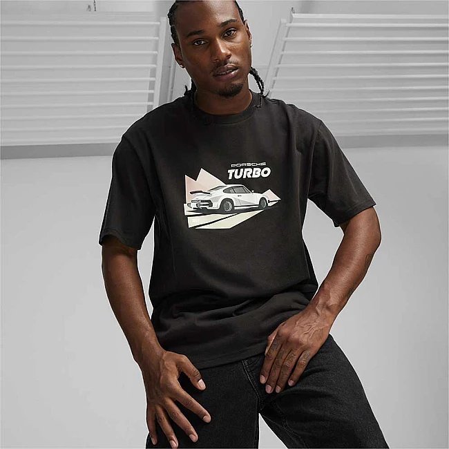МЪЖКА ТЕНИСКА PUMA 62455601 PORSCHE PL 911 GRAPHIC TEE ЧЕРНА