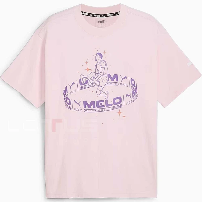 МЪЖКА ТЕНИСКА PUMA 62534701 MELO IRIDESCENT SS TEE II РОЗОВА