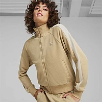 ДАМСКО ГОРНИЩЕ PUMA 62560283 ICONIC T7 TRACK JACKET TR S БЕЖОВО