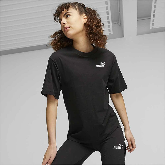 ДАМСКА ТЕНИСКА PUMA 67599401 ESS TAPE TEE ЧЕРНА