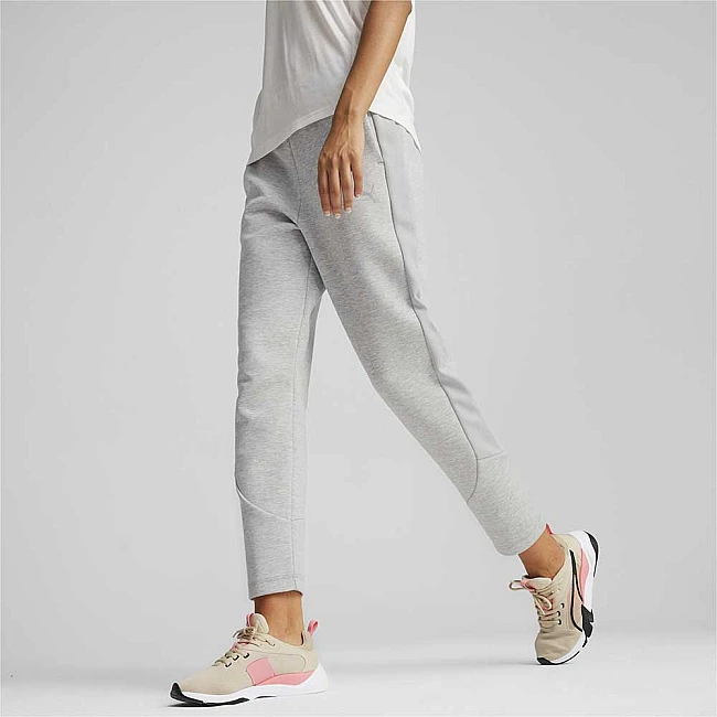 ДАМСКО ДОЛНИЩЕ PUMA 67788004 EVOSTRIPE HIGH-WAIST PANTS СИВО