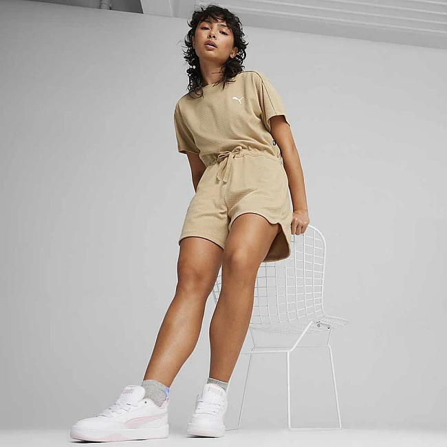 ДАМСКИ ГАЩЕРИЗОН PUMA 67789183 HER SHORT JUMPSUIT БЕЖОВ