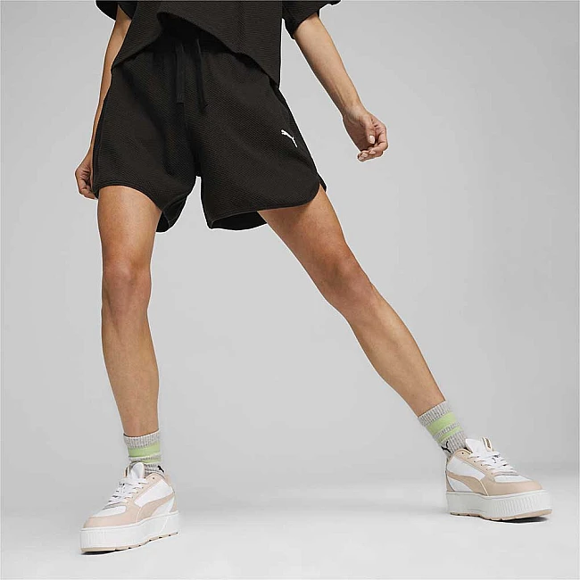ДАМСКИ КЪСИ ПАНТАЛОНИ PUMA 67870101 HER 5IN SHORTS ЧЕРНИ