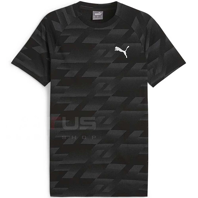 МЪЖКА ТЕНИСКА PUMA 67899301 EVOSTRIPE AOP TEE ЧЕРНА