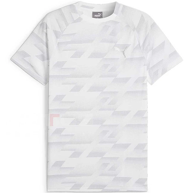 МЪЖКА ТЕНИСКА PUMA 67899302 EVOSTRIPE AOP TEE БЯЛА