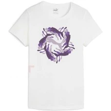 ДАМСКА ТЕНИСКА PUMA 67991502 ESS+ GRAPHIC TEE БЯЛА