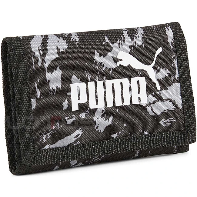 ПОРТМОНЕ PUMA 05436407 PHASE AOP WALLET ЧЕРНО