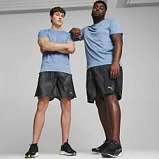 МЪЖКИ КЪСИ ПАНТАЛОНИ PUMA 52509401 RUN FAVORITES VELOCITY AOP 7IN SHORT ЧЕРНИ