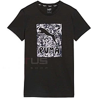 ДАМСКА ТЕНИСКА PUMA 52511401 WOMEN’S GRAPHIC SCRIPT TEE ЧЕРНА