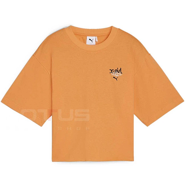 ДАМСКА ТЕНИСКА PUMA X X-GIRL 62472346 GRAPHIC TEE ОРАНЖЕВА