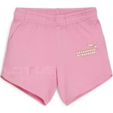 ДЕТСКИ КЪСИ ПАНТАЛОНИ ЗА МОМИЧЕ PUMA 67927828 ESS+ SUMMER CAMP SHORTS TR РОЗОВИ