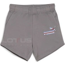 ДЕТСКИ КЪСИ ПАНТАЛОНИ ЗА МОМИЧЕ PUMA 67927855 ESS+ SUMMER CAMP SHORTS TR СИВИ