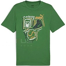 МЪЖКА ТЕНИСКА PUMA 68017686 GRAPHICS YEAR OF SPORTS TEE ЗЕЛЕНА