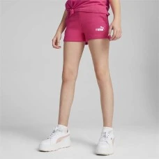 ДЕТСКИ КЪСИ ПАНТАЛОНИ ЗА МОМИЧЕ PUMA 84696348 ESS+ SHORTS TR G РОЗОВИ