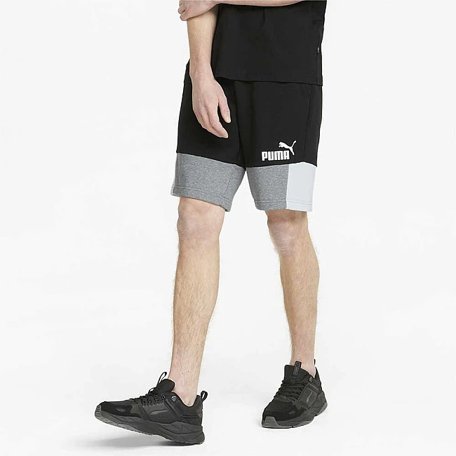 МЪЖКИ КЪСИ ПАНТАЛОНИ PUMA 84742901 ESS+ BLOCK SHORTS 10IN TR ЧЕРНИ