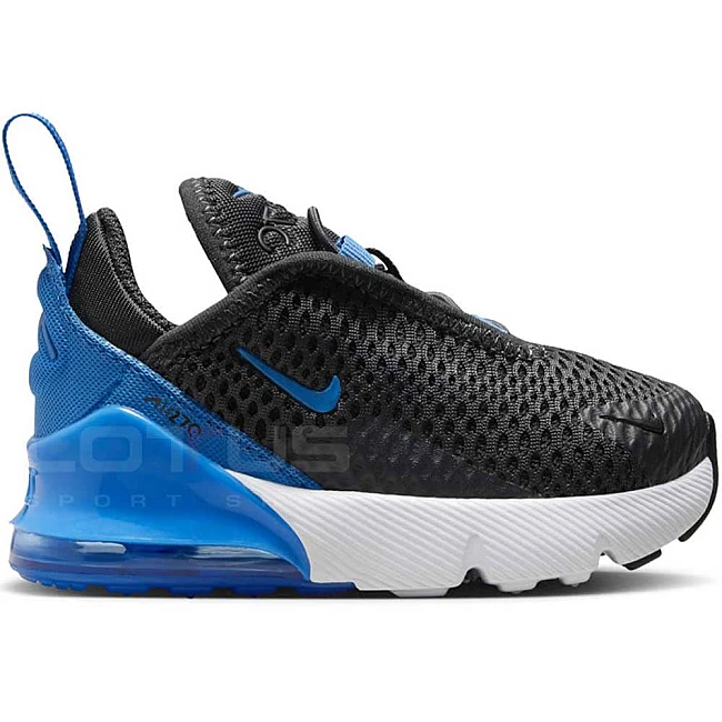 ДЕТСКИ МАРАТОНКИ ЗА МОМЧЕ NIKE AIR MAX 270 (TD) СИВИ/СИНИ